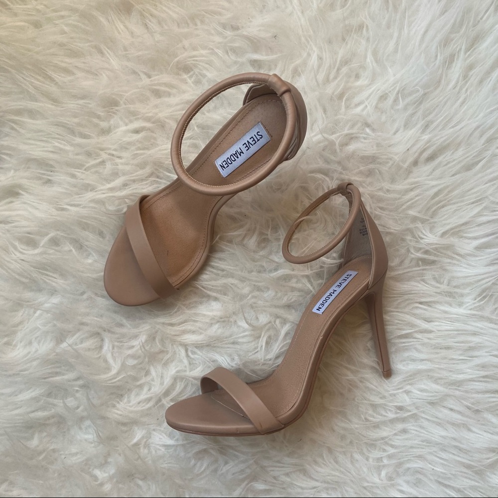 Steve Madden Nude Heels 8